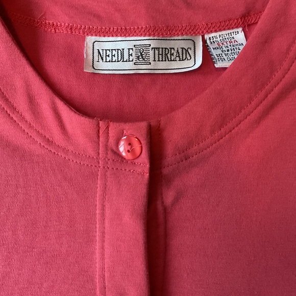 Needle & Threads Pink Lighthouse Embroidered Cardigan - Picture 2 of 5